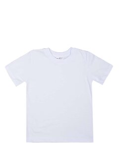 Белая детская футболка